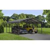 Arrow Storage Products Carport 20 ft. x 20 ft. x 9 ft. Charcoal CPHC202009